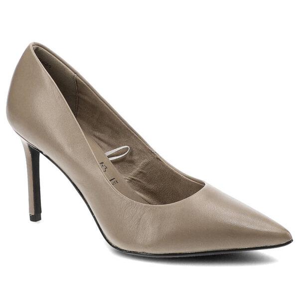 Brązowe Czółenka Tamaris Eleganckie Buty Damskie-wyprzedaż