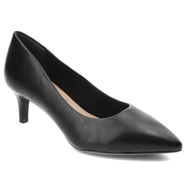 Czarne Czółenka Tamaris Eleganckie Buty Damskie-wyprzedaż