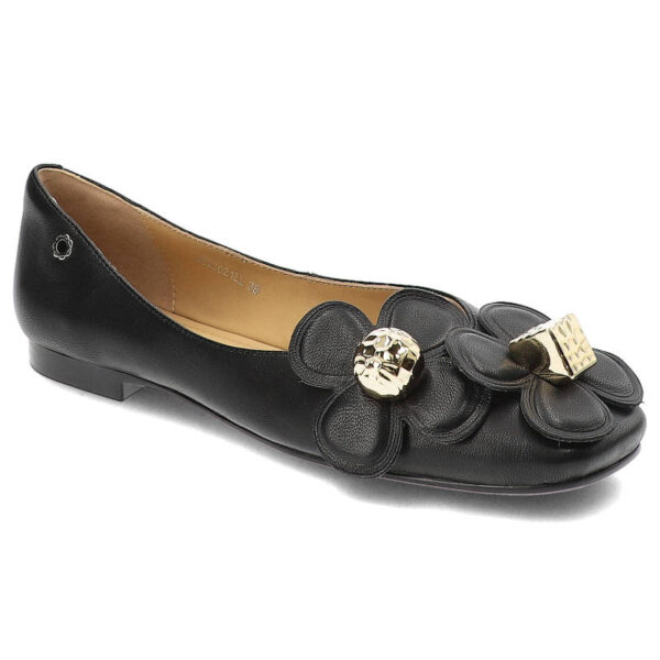 Czarne Czółenka Tuffoni Eleganckie Buty Damskie-wyprzedaż