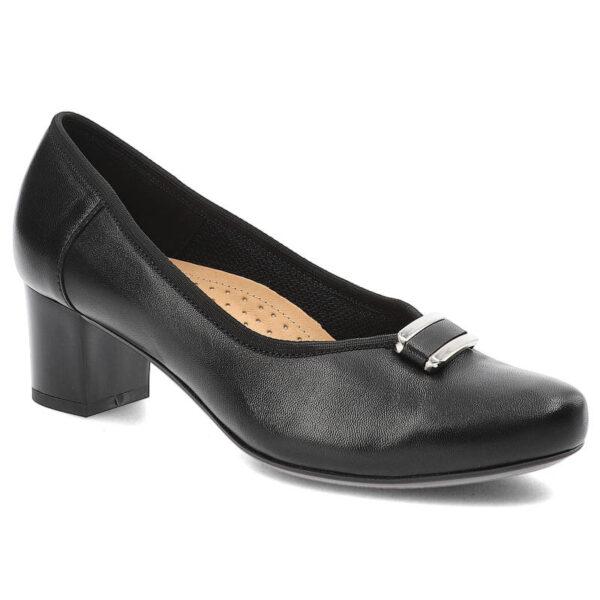 Czarne Półbuty Armodo Damskie Eleganckie Buty-wyprzedaż