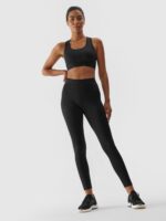 Legginsy treningowe z materiałów z recyklingu damskie-wyprzedaż
