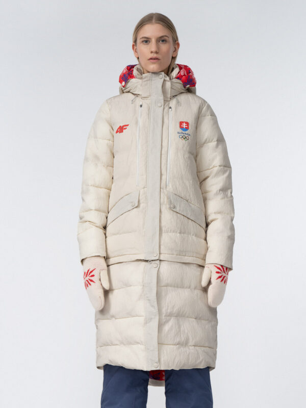 Płaszcz puchowy pikowany Primaloft Thermoplume® Black damski Słowacja - Pekin 2022-wyprzedaż