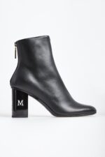 Botki damskie Damierbootie MAX MARA ACCESSORI-wyprzedaż