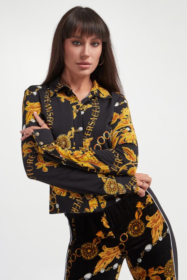 Koszula damska z logo VERSACE JEANS COUTURE-wyprzedaż