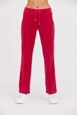 JUICY COUTURE Różowe spodnie dresowe Tina Track Pants-wyprzedaż
