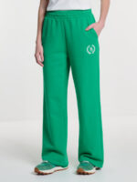 Spodnie damskie dresowe z prostą nogawką zielone Pekina 301/ Springa 301-wyprzedaż