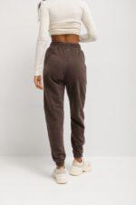 Spodnie dresowe typu jogger w kolorze COFFEE SHAKE skin peach - DISPLAY-M-wyprzedaż