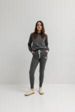 Spodnie dresowe w kolorze GRAPHITE - SIMPLY-XS-wyprzedaż