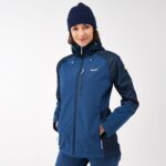 Damska kurtka trekkingowa przeciwdeszczowa Highton Stretch IV-wyprzedaż