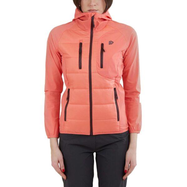 Kurtka Mina Hybrid Damska kurtka softshell - pomarańczowy-wyprzedaż