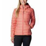 Kurtka Turystyczna Puchowa Damska Columbia Lake 22 Down Hooded Jacket-wyprzedaż