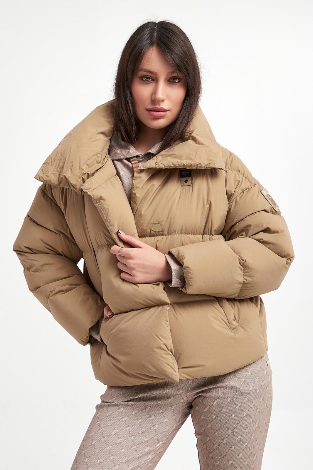 Kurtka damska puchowa BLAUER-wyprzedaż