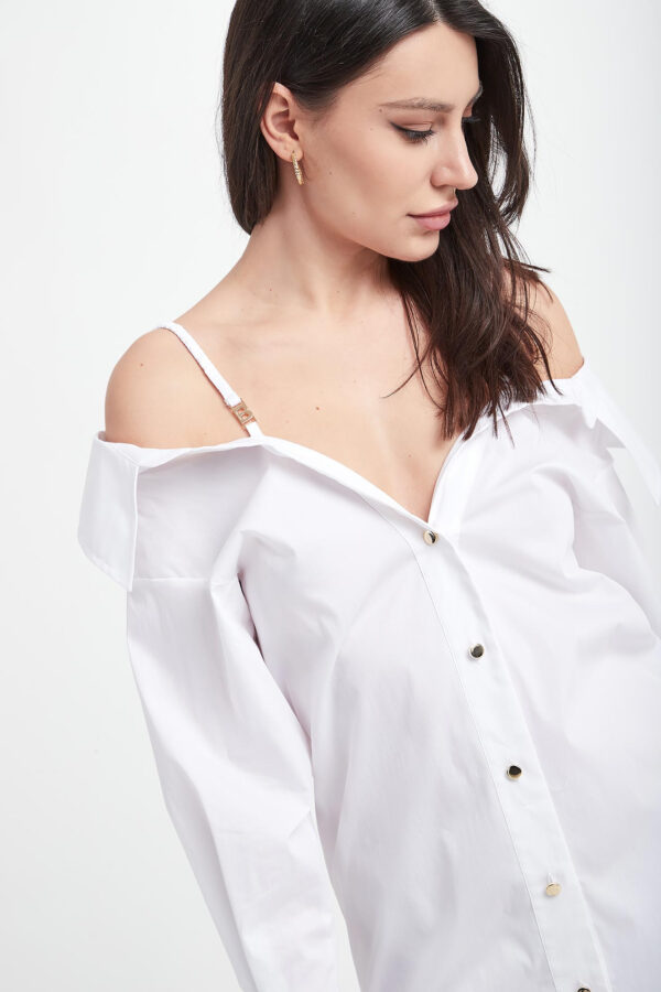 Sukienka koszulowa BLUGIRL BLUMARINE-wyprzedaż
