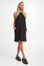 Sukienka lniana Canada 'S MAX MARA-wyprzedaż
