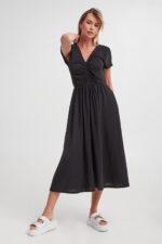 Sukienka maxi Demetra MAX MARA LEISURE-wyprzedaż