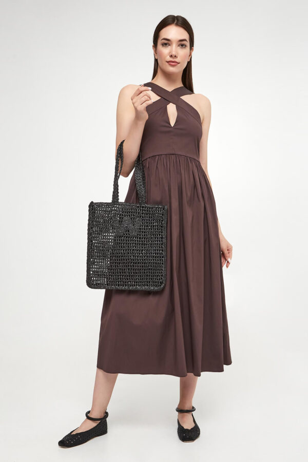 Sukienka midi Stelvio MAX MARA BEACHWEAR-wyprzedaż