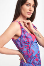 Sukienka midi VERSACE JEANS COUTURE-wyprzedaż