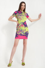 Sukienka mini VERSACE JEANS COUTURE-wyprzedaż