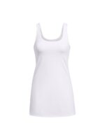 Sukienka treningowa damska Under Armour Motion Dress - biała-wyprzedaż