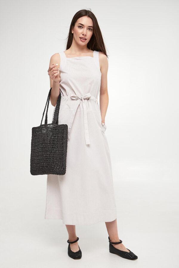 Sukienka w paski Panfilo MAX MARA LEISURE-wyprzedaż