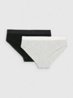 4F Bielizna figi (2-pack) damskie - multikolor XS-wyprzedaż