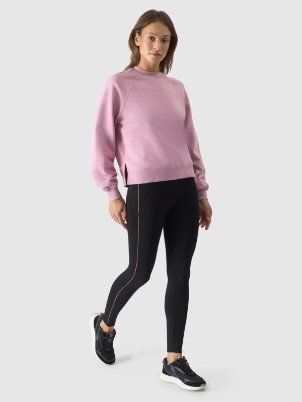 4F Legginsy dzianinowe damskie - czarne XS-wyprzedaż