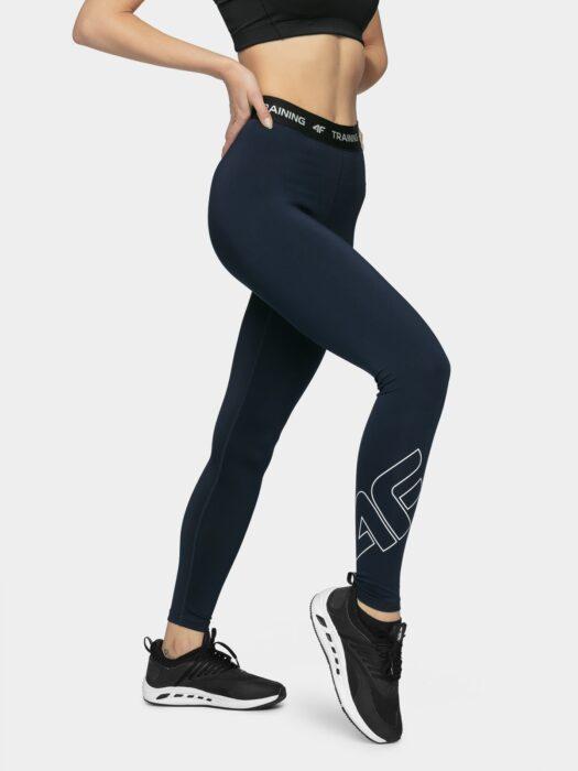 4F Legginsy treningowe szybkoschnące damskie XS-wyprzedaż