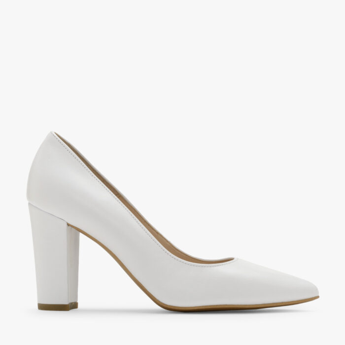 Czółenka na słupku NADIA-wyprzedaż