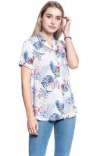 DAMSKA KOSZULA MUSTANG EDDA AOP BLOUSE 1009460 11707-wyprzedaż