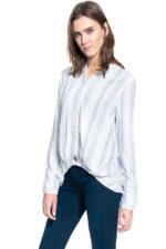 DAMSKA KOSZULA MUSTANG EMMA STRIPE BLOUSE 1009458 11683-wyprzedaż