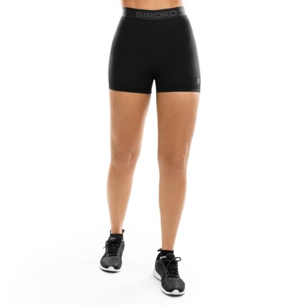 Damskie krótkie legginsy treningowe Fitness Siroko Courage-wyprzedaż