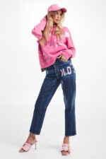 Jeansy damskie Boston Jean DSQUARED2-wyprzedaż