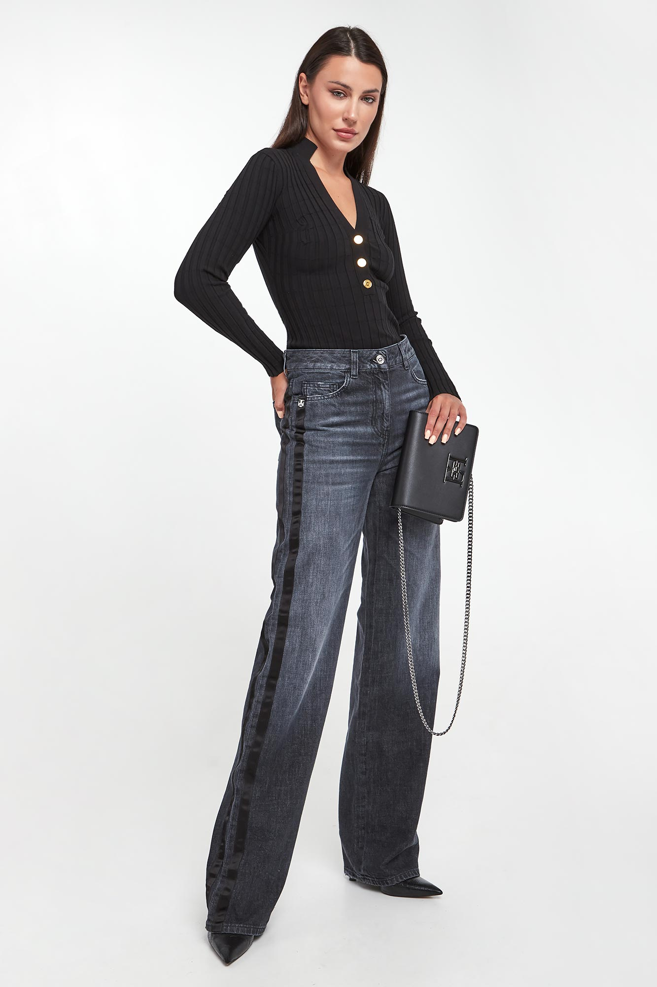 Jeansy damskie ELISABETTA FRANCHI-wyprzedaż