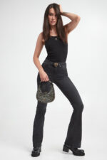 Jeansy damskie Flora PINKO-wyprzedaż