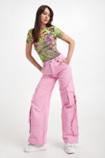 Jeansy damskie cargo BLUGIRL BLUMARINE-wyprzedaż