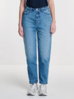 Jeansy damskie mom jeans z kolekcji Authentic niebieskie Silla 363-wyprzedaż