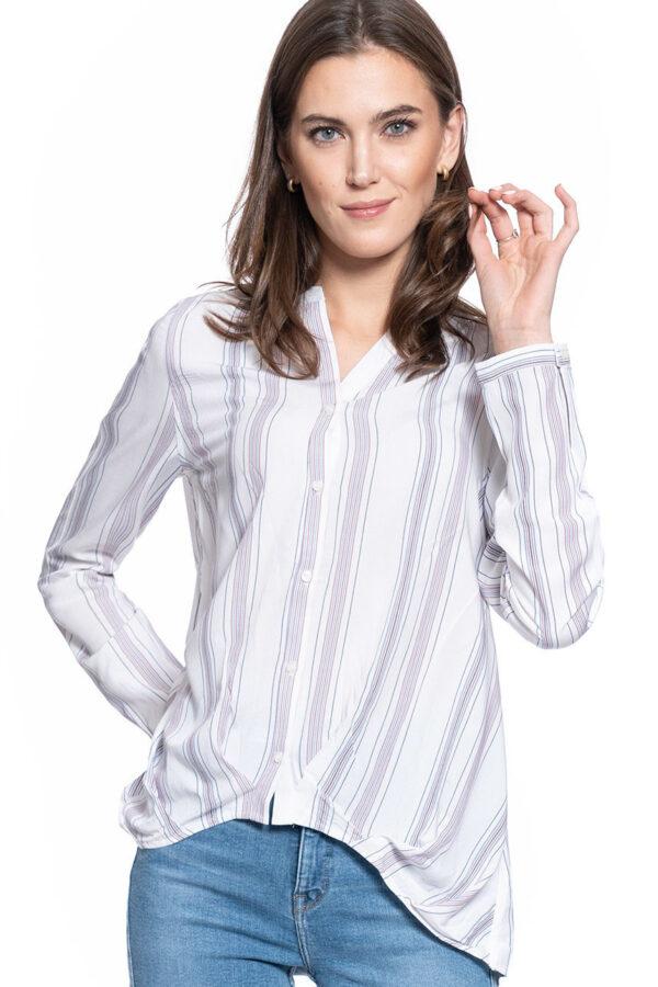 KOSZULA DAMSKA MUSTANG EMMA STRIPE BLOUSE 1009458 11684-wyprzedaż