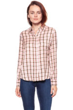 KOSZULA WRANGLER 1 PKT SHIRT CAMEO PINK W5241M1Y2 112129364-wyprzedaż