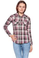 KOSZULA WRANGLER CHECK SHIRT ROSIN GREEN W5240LUWY 112129352-wyprzedaż
