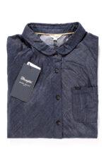 KOSZULA WRANGLER L/S 1PKT DENIM BLOUSE DARK INDIGO W5176C51E-wyprzedaż