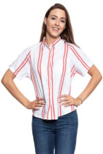 KOSZULA WRANGLER RAGLAN SS SHIRT DUBARRY W5252CKVZ 112129394-wyprzedaż