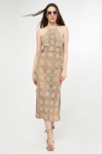 Komplet damski dziergany top + spódnica TWINSET-wyprzedaż