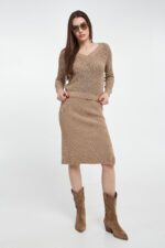 Spódnica dziergana Falesia2 MARELLA MONOCHROME-wyprzedaż