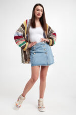 Spódnica jeansowa CUSTOMMADE-wyprzedaż