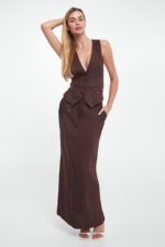 Spódnica maxi ELISABETTA FRANCHI-wyprzedaż