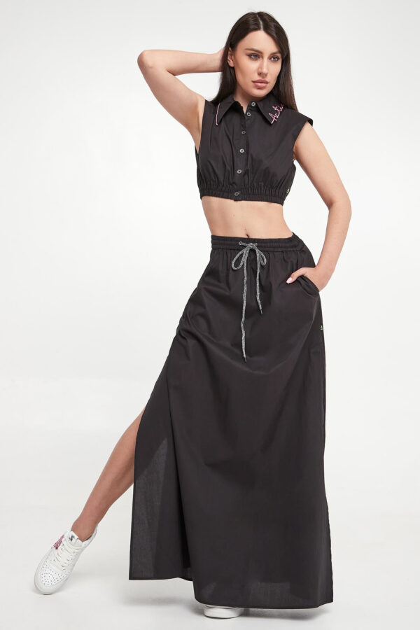 Spódnica maxi TWINSET ACTITUDE-wyprzedaż