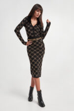 Spódnica midi BLUGIRL BLUMARINE-wyprzedaż