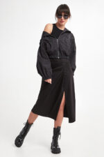 Spódnica midi Burano WEEKEND MAX MARA-wyprzedaż