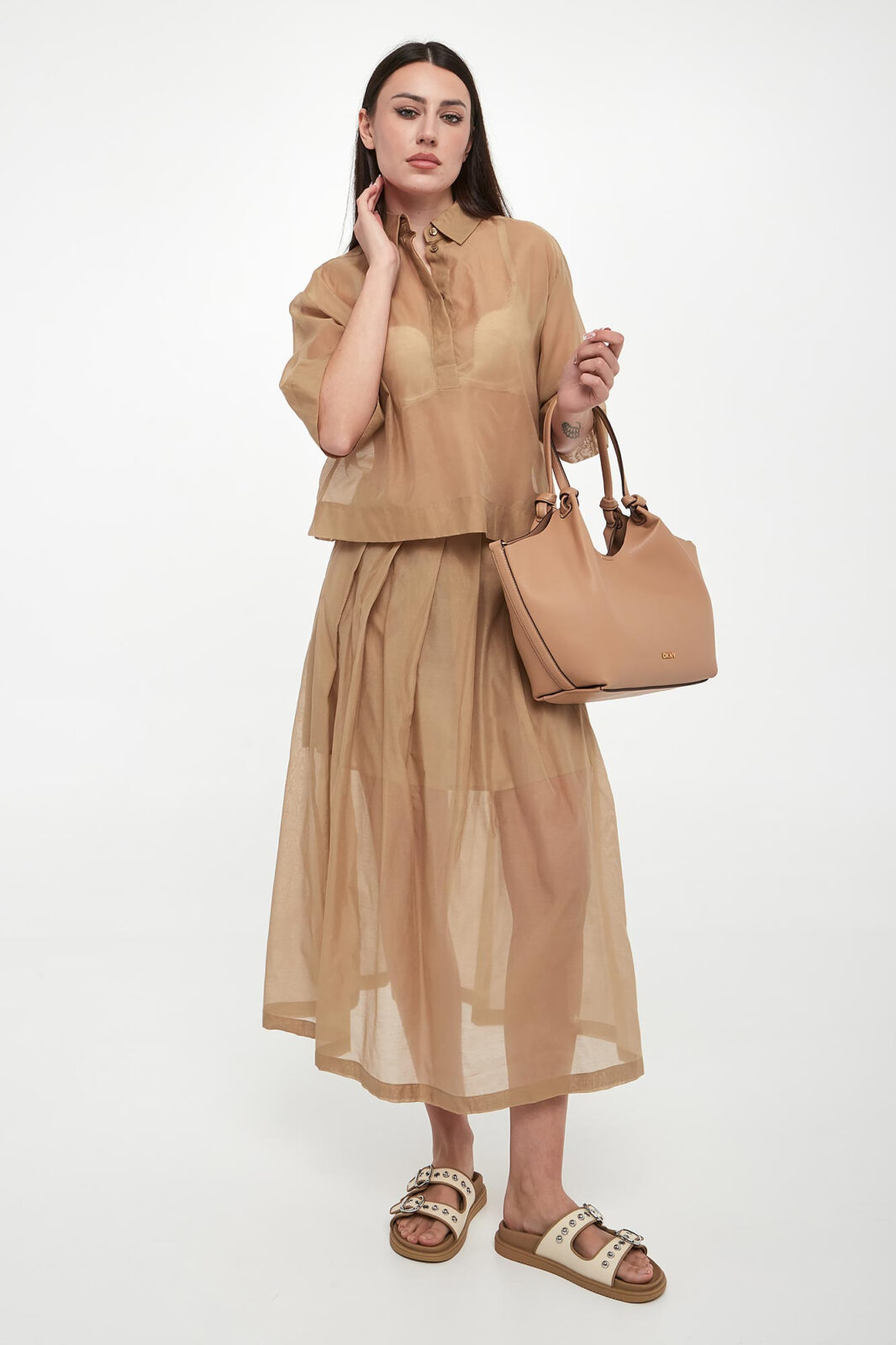 Spódnica midi Cubano MARELLA MONOCHROME-wyprzedaż