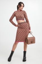 Spódnica midi Ioto PINKO-wyprzedaż